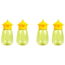 4 Pack Fly Reusable Traps, Fruit Fly Traps Fly Catcher Outdoor