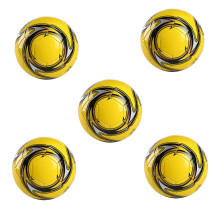 5X train Leather Soccer Ball Size 5 train Match Football Non- Football Game Indoor and Outdoor