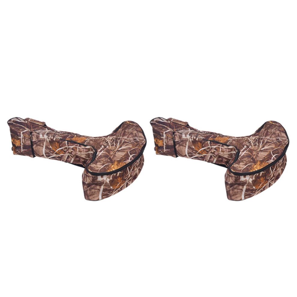 2X T-Shaped Bow Case, Portable Outdoor Archery Carry Bag for Universal Takedown Carrier Crossbow