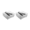 2pcs 8 Inch Rack Square Three Stackable Racks,Stainless Steel Multi-Layer Dehydrator Rack 3