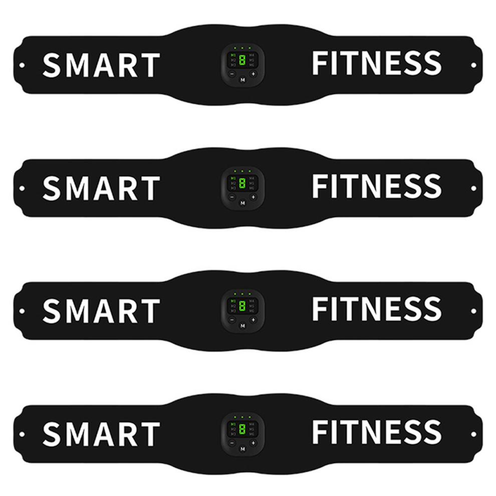 3X Muscle Stimulator Trainer Smart Fitness Abdominal Training Electric Weight Loss Stickers Body Slimming Belt Unisex-image-OPC-PK28VJ7-NEW