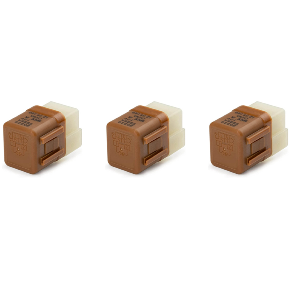 3 Pc Auto Relay 6-Pins 25230-7996A 252307996A For Vehicles 4853123757698