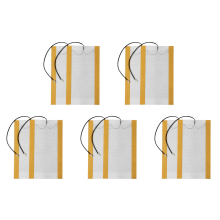 10Pcs 12V Car Carbon Fiber Heater Seat Heating Pads Elements Winter Warmer Heated Cushion Cover