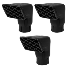 3X 3 Inch Elbow Wading Air Intake Ram Snorkel Top Fit for Vdj70 Series