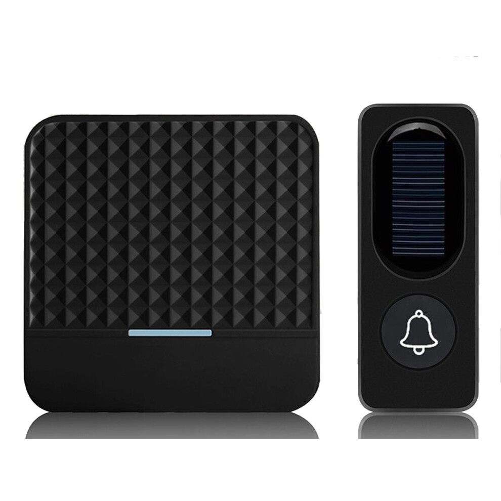 Wireless Solar Doorbell Ip65 Waterproof 300M Doorbells Chime -Us Plug 4853123772103