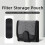 For 72mm ND UV CPL Camera Lens Filter Holder Case 5