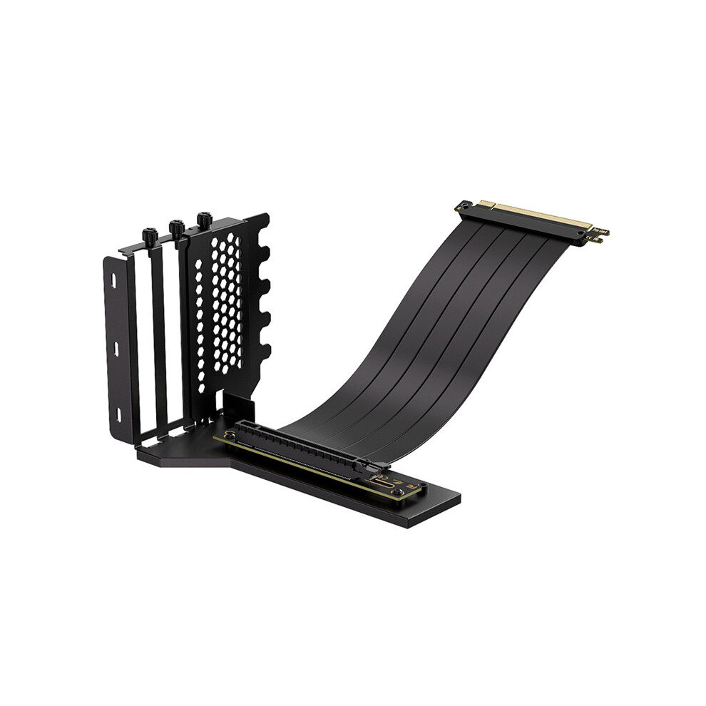 L-Z3 Gpu Vertical Mounting Bracket, Pcie 4.0 X16 Riser Cable, Black 4853123789149