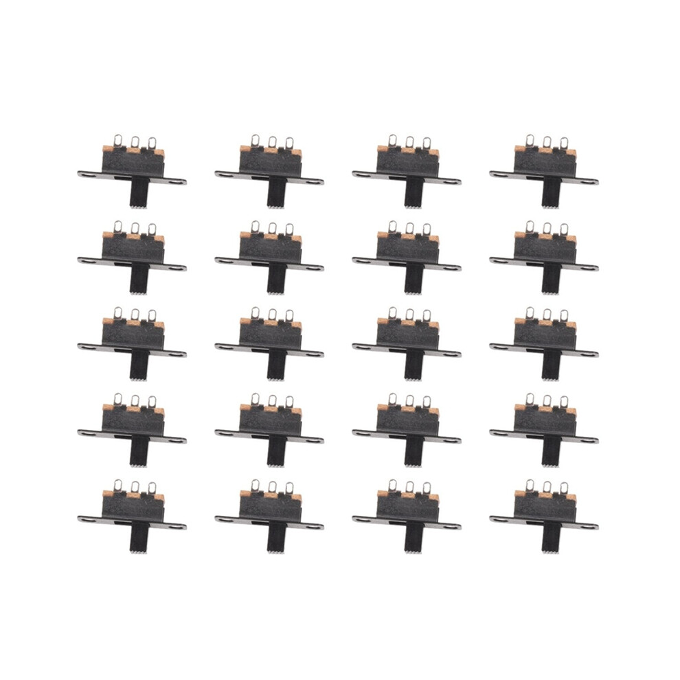 5 Pcs 50V 0.5A 3 Pin 2 Position On/Off 1P2t Spdt Slide Switch 4853123791128