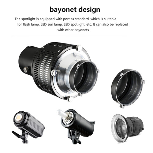 Bowens Mount Photograph Flash Snoot Conical Lens Snoots 2