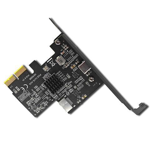 Add on Cards PCI Express X2 to Type-E + Type-C Expansion Card 1