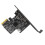Add on Cards PCI Express X2 to Type-E + Type-C Expansion Card 1