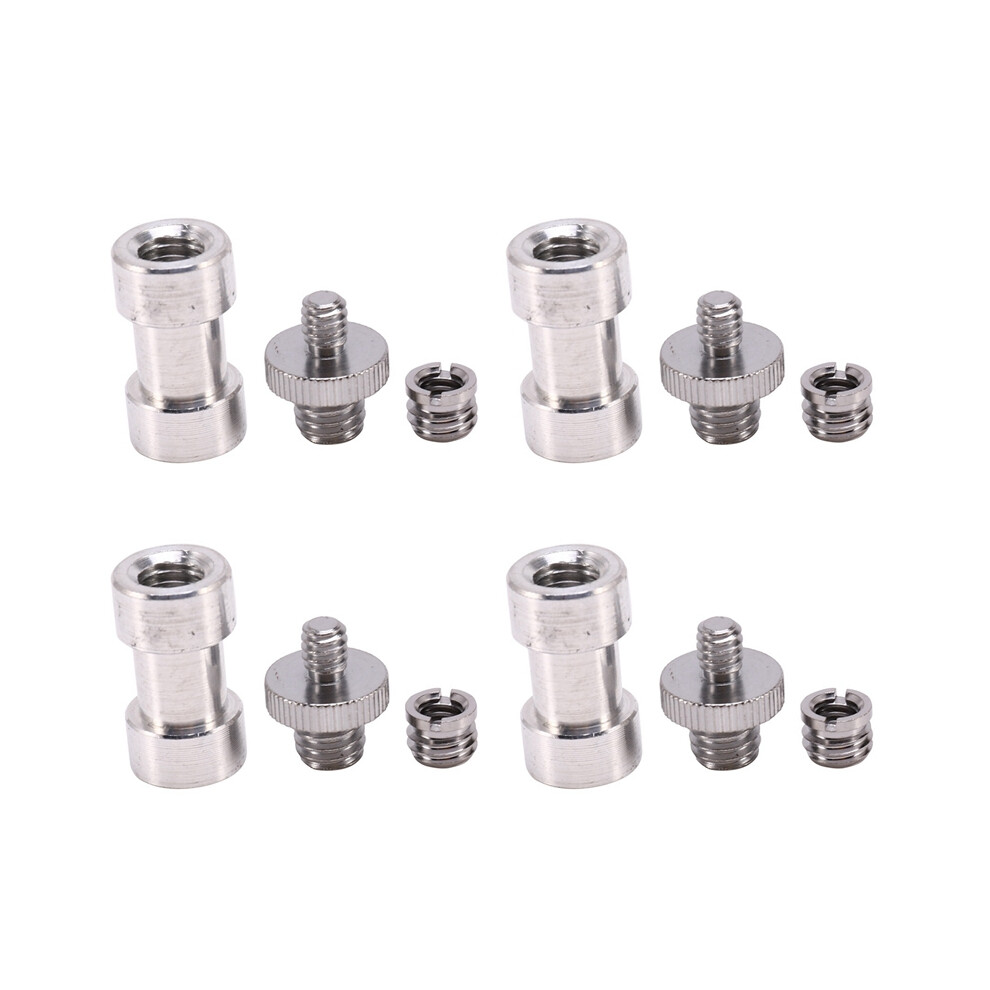 1/4 Inch 3/8 Tripod Screws Umbrella Camera Holder Adapter 4853123798554