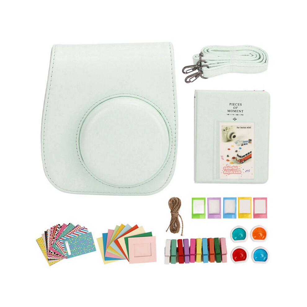 Instant Camera Protective Bag Pu Case For Green 4853123706047