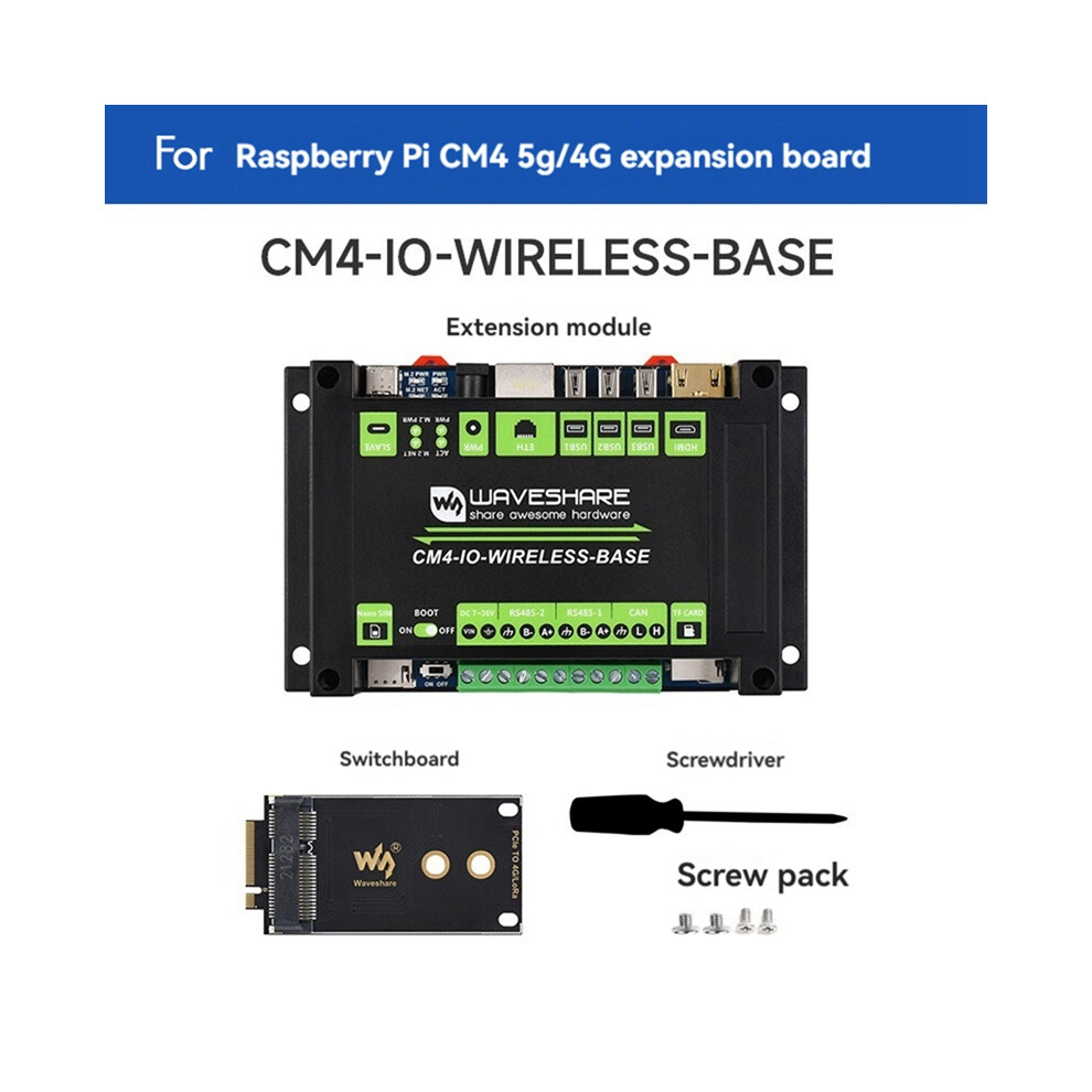 Cm4 Expansion Module Gigabit Ethernet 5G/4G 4853123701936