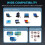 2 In 1 External Bluray Drive USB3.0 Type C for PC Laptop 6