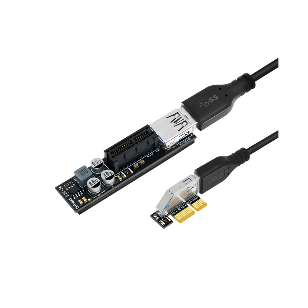 Pcie Riser Cable Usb 3.0 Pci Express X1 To Extension 4853123708355