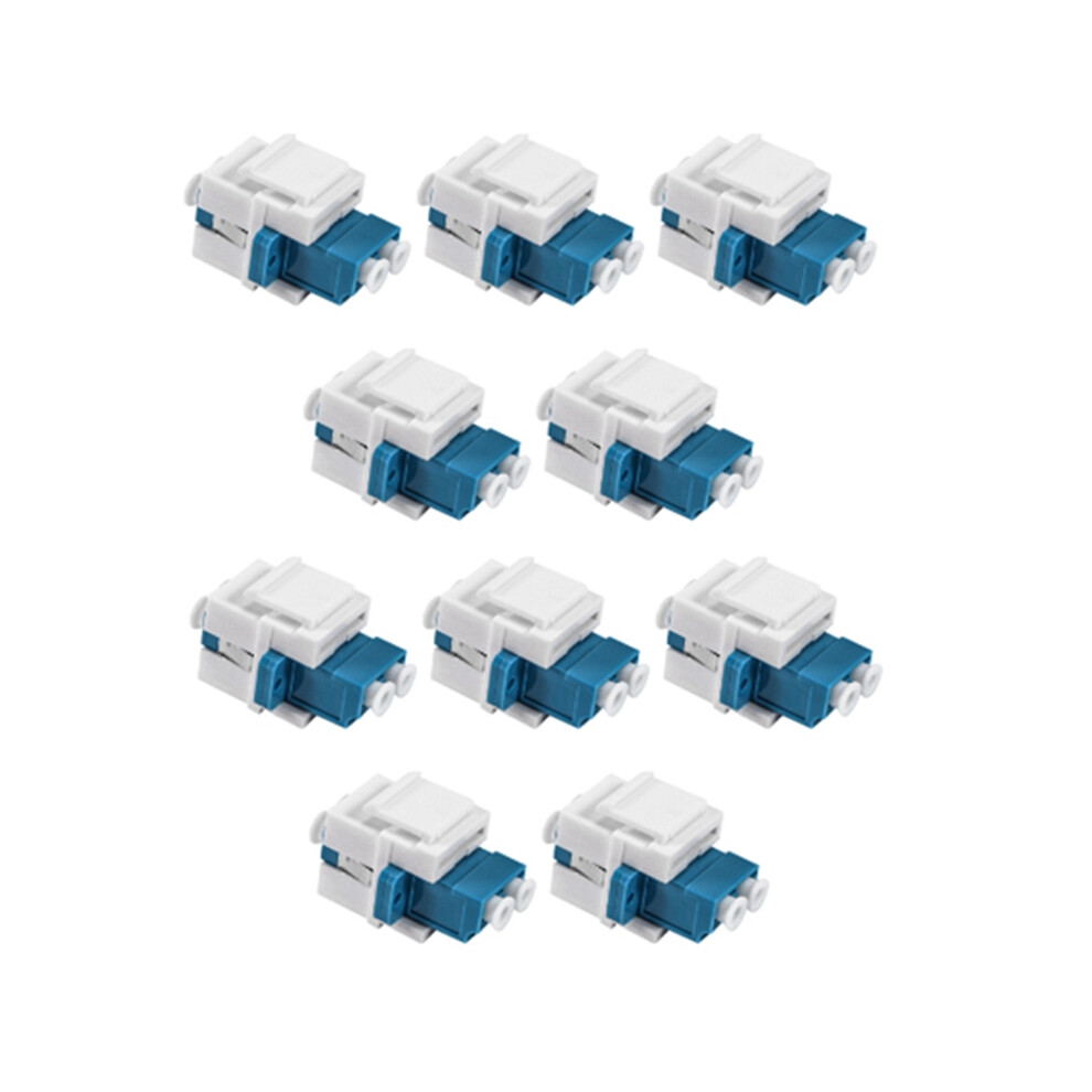 Lc Fiber Optic Adapter To Duplex Multimode F/F Coupler 4853123707372