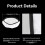Light Diffuser,Soft Diffuser Lamp Cover White Shade 7