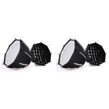 Mini Bowens Mount Quick Release Honeycomb Grid Softbox