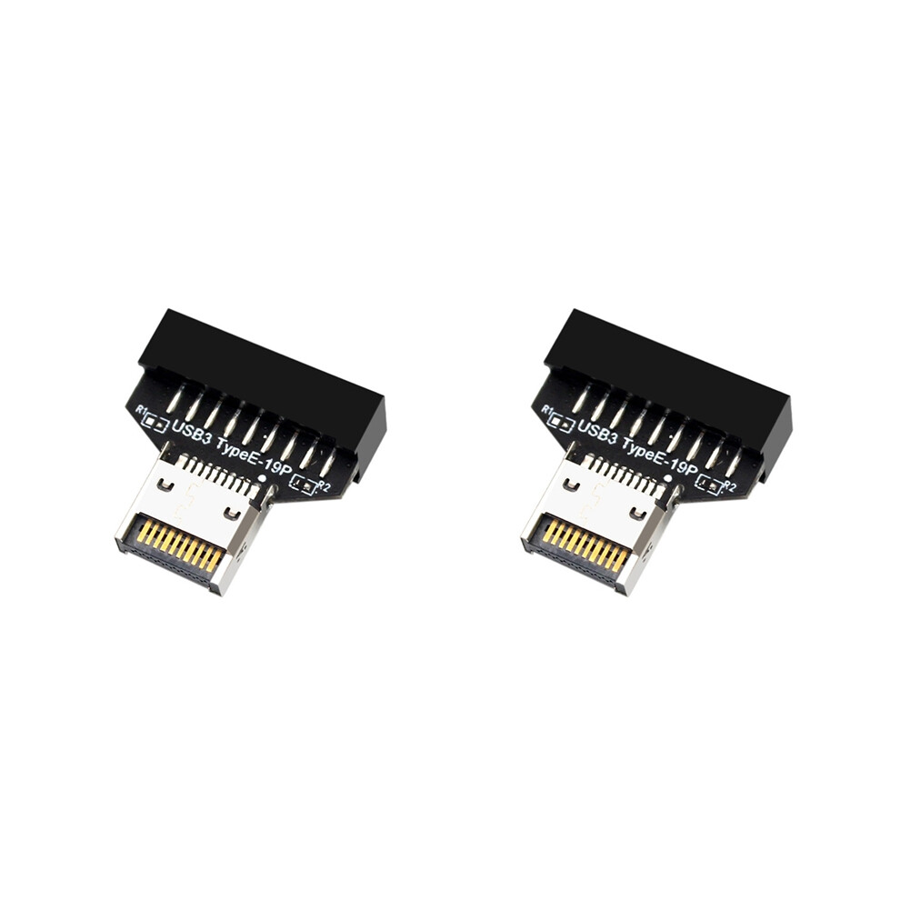 Photos - Card Reader / USB Hub USB3.2 Type-E 20Pin to USB 19P Chassis Front Extension Adapter