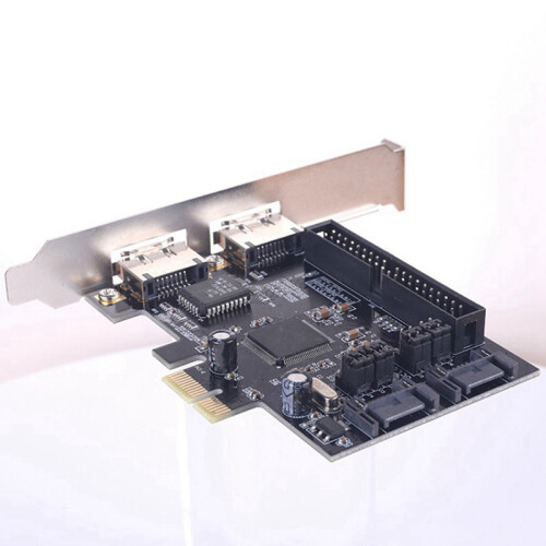 PCI to SATA Controller Ide PCI-E 2Sata IDE Disk Array Card 2
