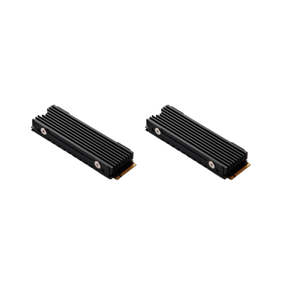 M.2 2280 Nvme Heatsink Ssd Cooling Pad Black 4853123715148