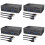 KVM Switch Dual Monitor DisplayPort, 4 USB3.0 2