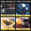 2Pcs Polyurethane Foam Sheet- 16x12x2Inch for Cases- Packing Pad 5