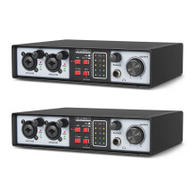2 in Out USB Audio Interface Recording Sound Card 32Bit/384KHZ