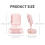 Bluetooth Selfie Stick with Remote Shutter Anti pink 10