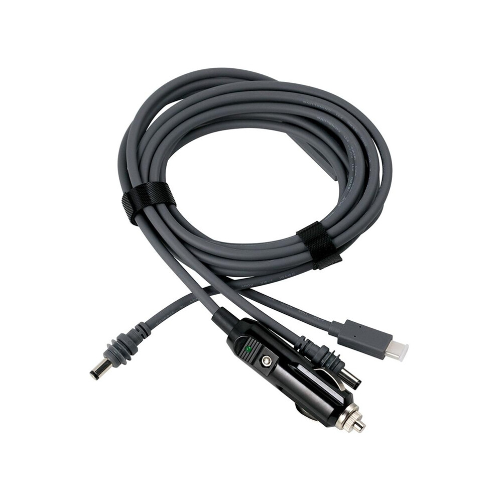 Photos - Cable (video, audio, USB) For Mini Car/TYPE-C/DC 3-In-1 5M Power Cord
