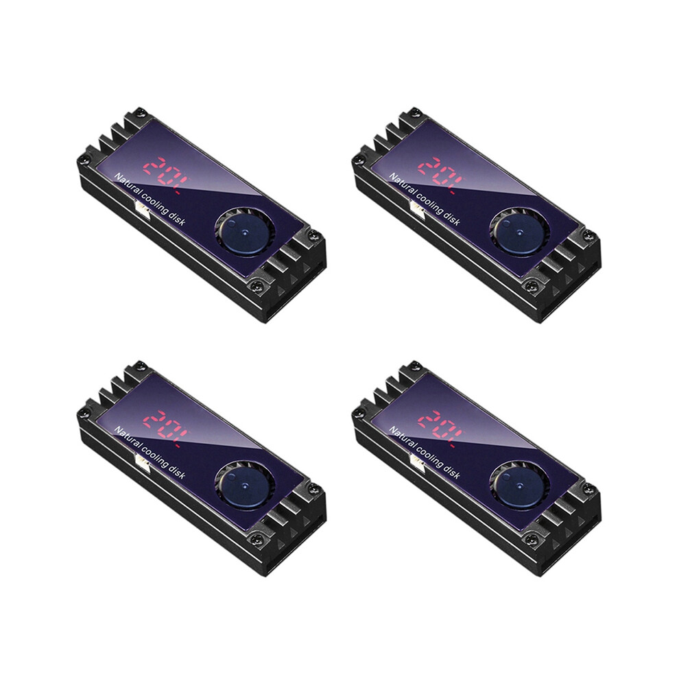 M2 Ssd 2280 Nvme Solid State Hard Disk Radiator Heat Black 4853123721347