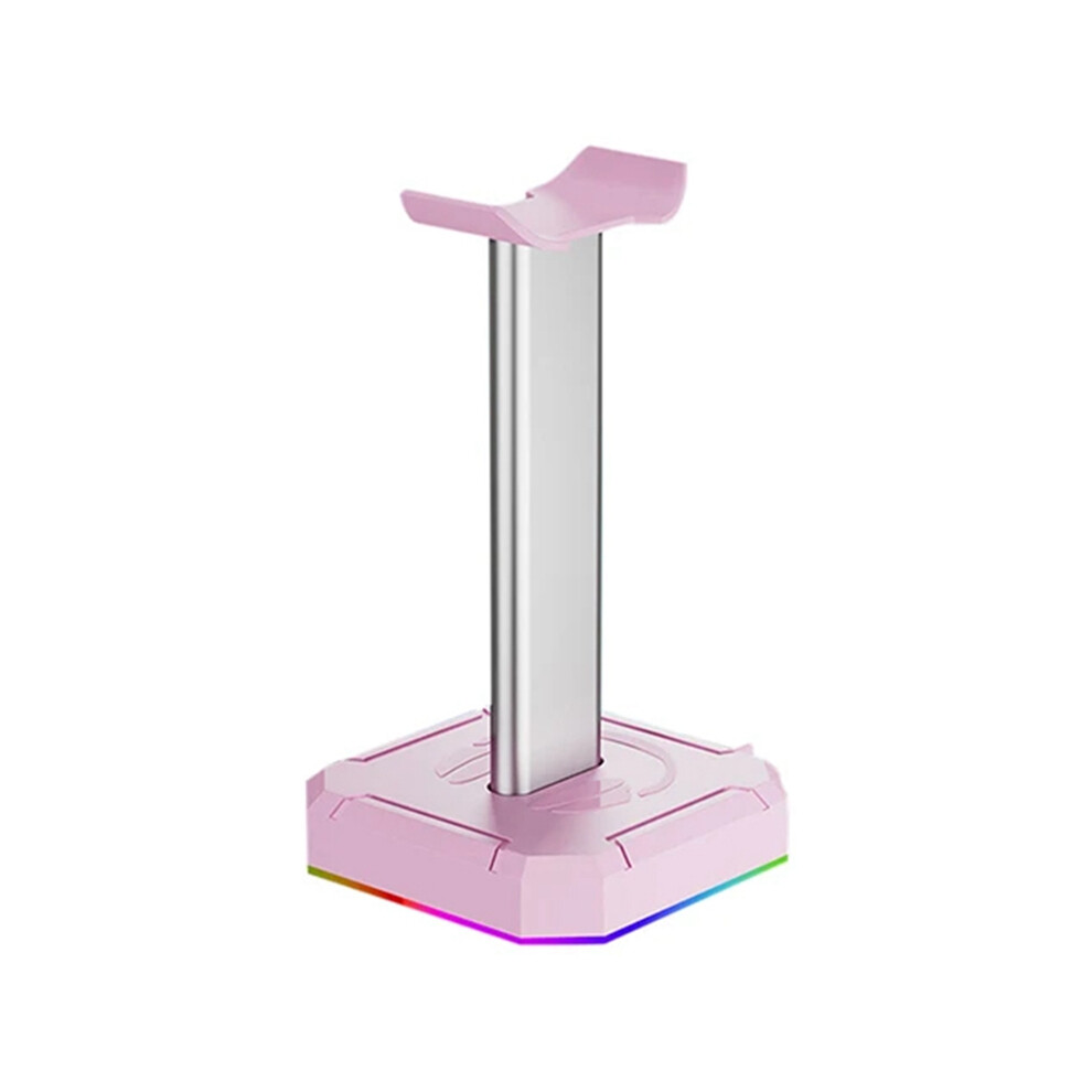 Headphone Bracket Rgb Backlight Mounted Stand Holder, Pink 4853123723549