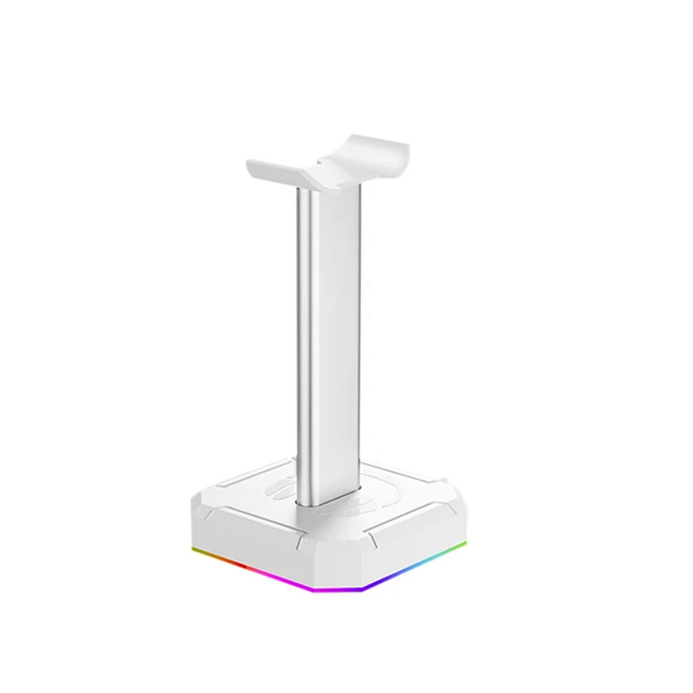 Headphone Bracket Rgb Backlight Mounted Stand Holder, White 4853123723532