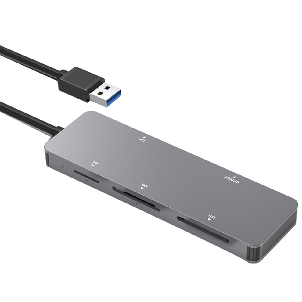Photos - Card Reader / USB Hub 5 in 1 Multi Memory Card Reader for Computer PC Laptop