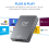 2 in 1 CFexpress Type A SD Card Reader USB 3.2 10Gbps 4