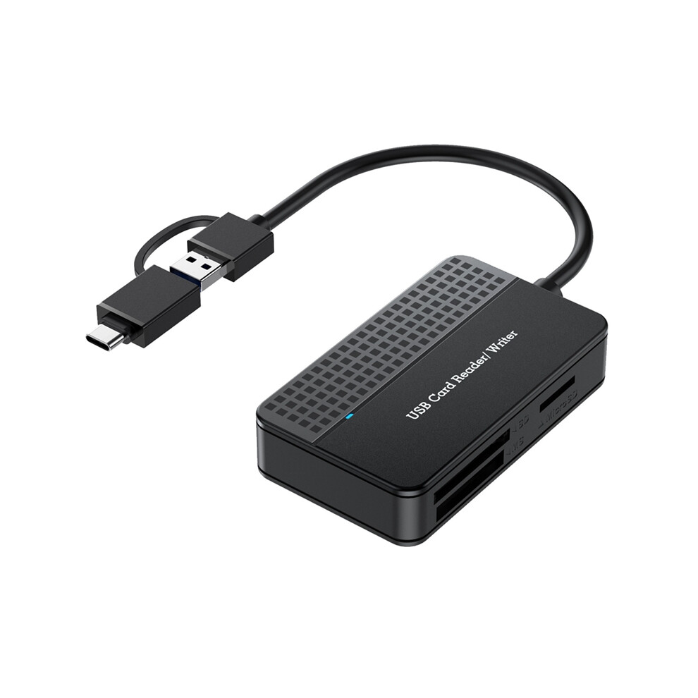 Reader 4-In-1, Tf Sd Ms Card Reader, Usb 3.0 & C Interface 4853123731339