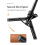 Magnetic Live Broadcast Bracket Wireless Bluetooth Selfie Stick 6