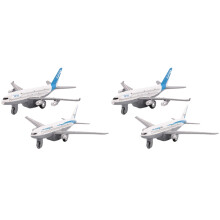 2Pcs/Set Kids Glider Airliner Alloy Camouflage Airplane Model Toy