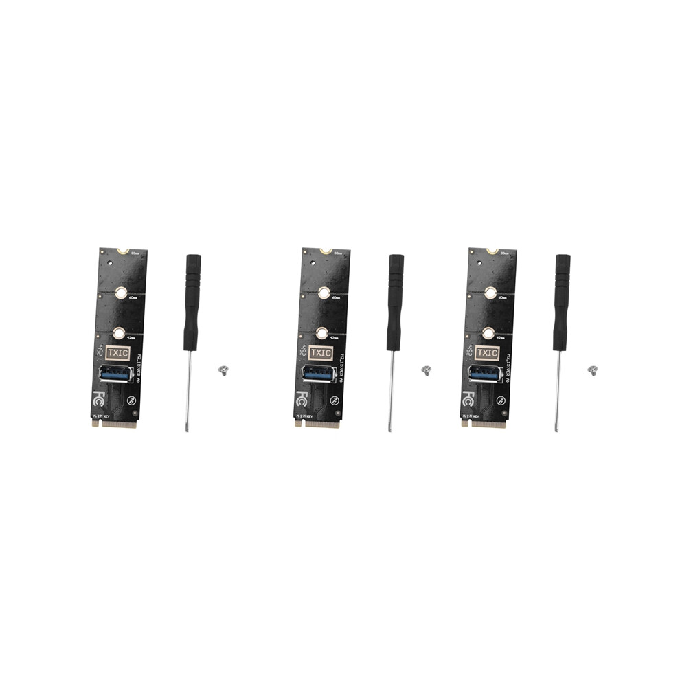 M.2 To Pci-E X16 Slot Adapter Card Ngff Riser For Miner Mining 4853123726830