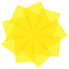 9Pcs Gel Light Filter for Film,Video,Photo,Stage (Yellow)