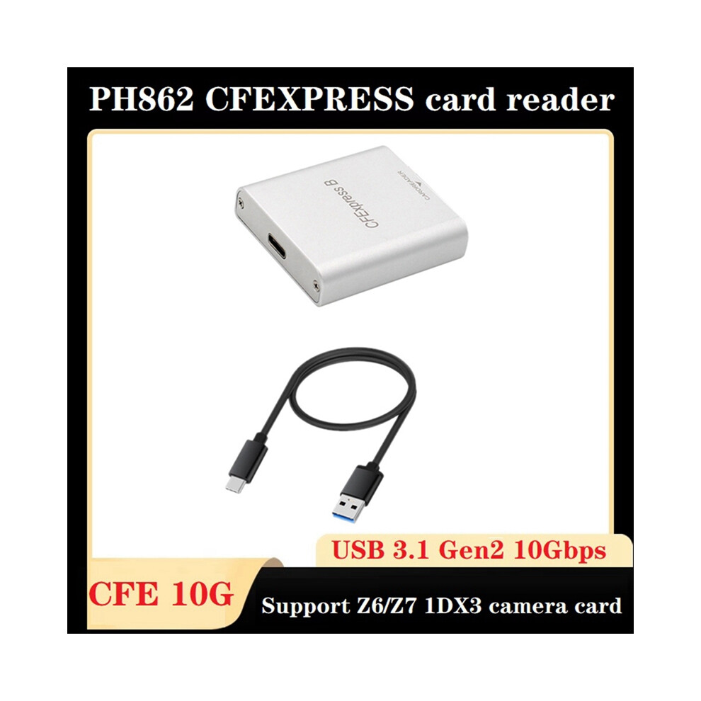 Ph862 Cfexpress Cfe Card Reader+Type-A To Type-C Cable Kit For Z6/Z7 4851802981976