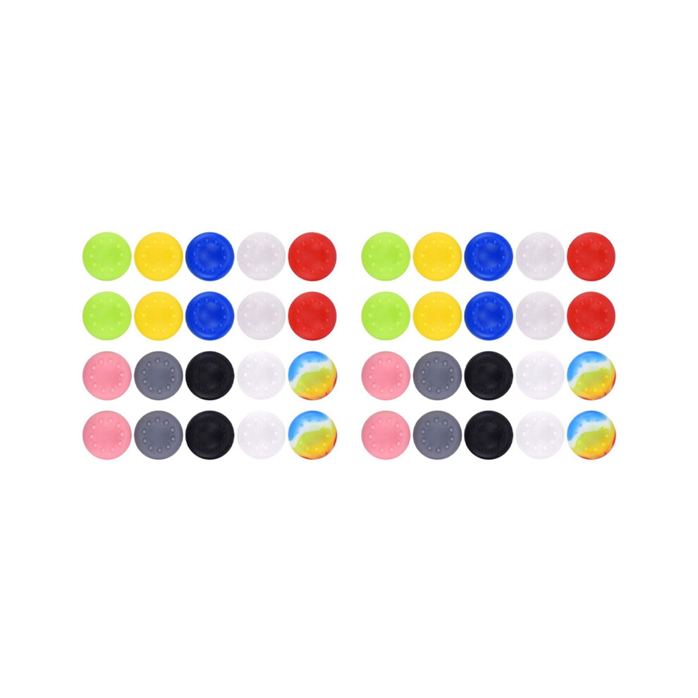 40X Silicone Thumb Grips Caps Stick Protect Cover For 4851802982331