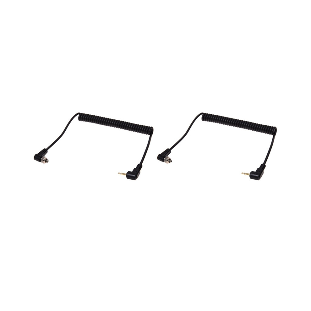 2.5Mm To Male Pc Flash Sync Cable Screw Lock For Trigger Studio Light 4853123734750