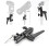 Umbrella Swivel Holder Bracket 1/4 inch 3/8 7