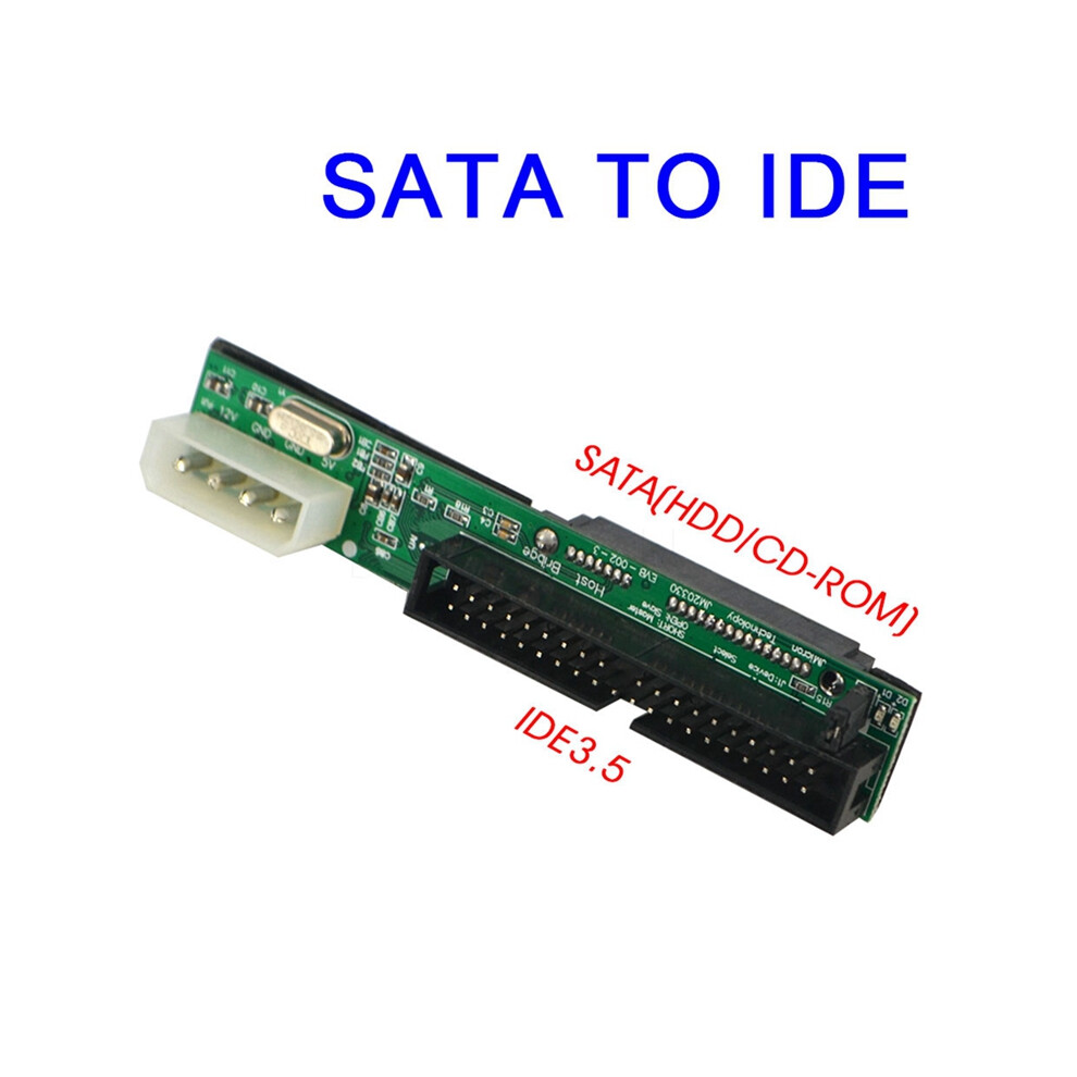 Sata To Ide Adapter Converter 2.5 Female 3.5 Inch Male 4851802983130