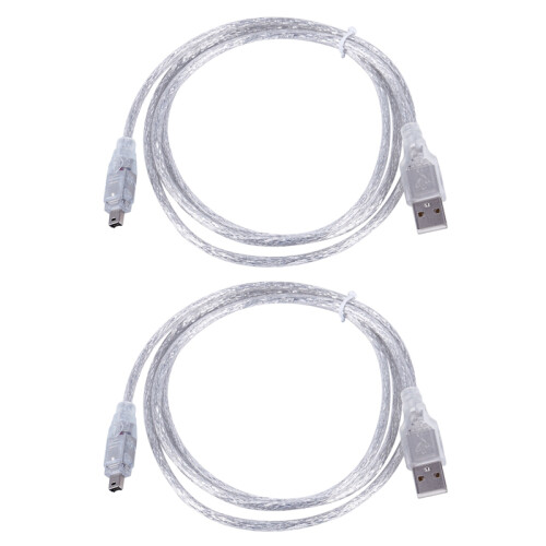 1.5M USB To IEEE 1394 4 Pin Firewire DV Adapter Cable For PC Camera 1