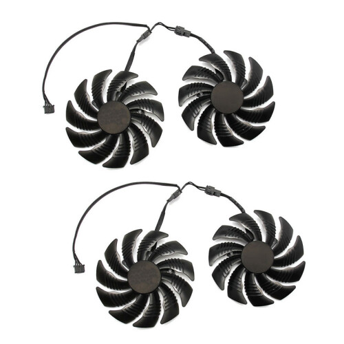 88mm GPU Cooler Fan for REDEON AORUS RX580/570 (2 PCS) 1