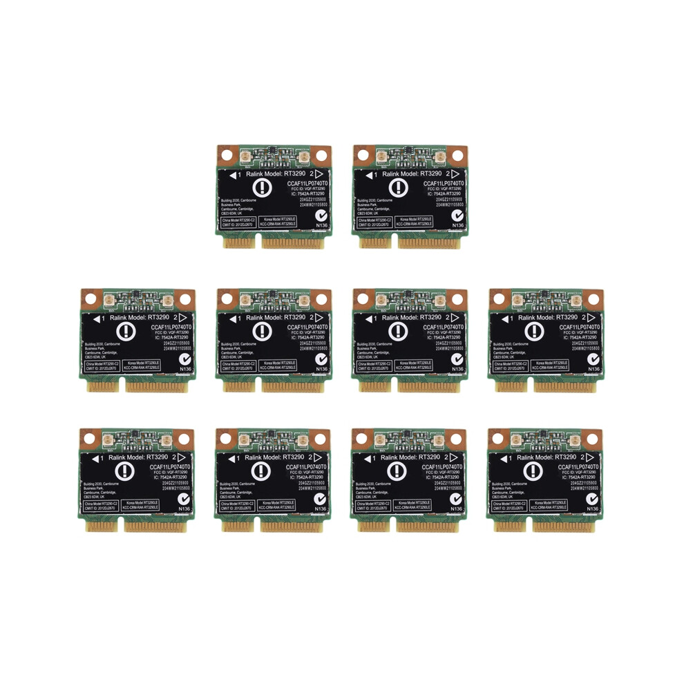 150Mbps 2.4Ghz Rt3290 Wireless Wifi + Bluetooth Bt 3.0 Pci-E Card 4851802985660