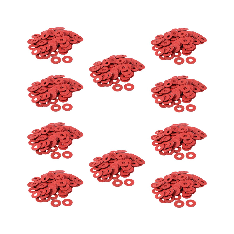 100Pcs Red Motherboard Screw Insulating Fiber Washers 4851802985592